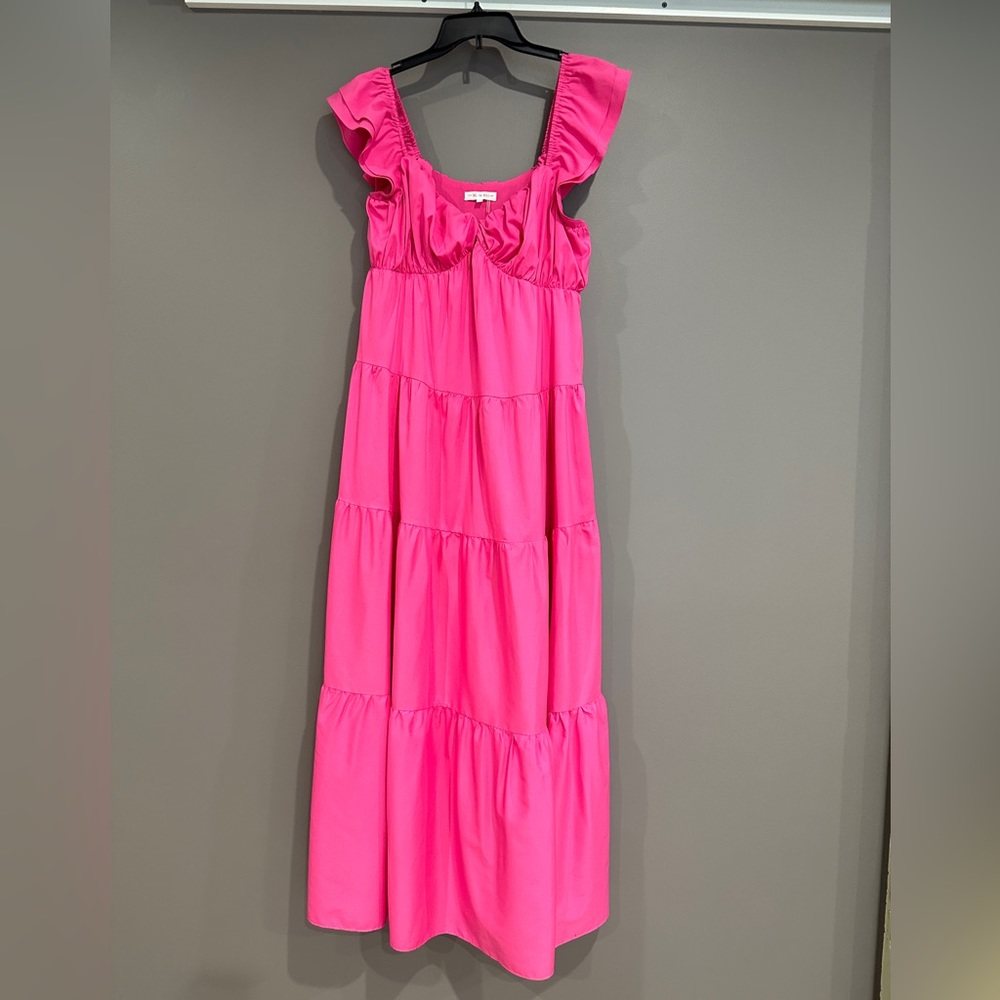 Pink Lily Dress